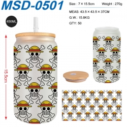 One Piece Anime frosted glass ...