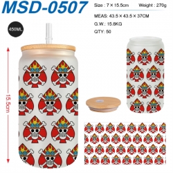 One Piece Anime frosted glass ...