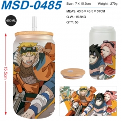 Naruto Anime frosted glass cup...