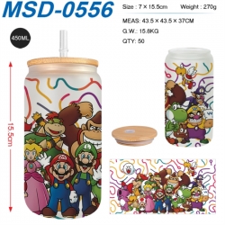 Super Mario Anime frosted glas...