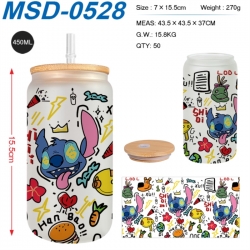 Lilo & Stitch Anime frosted gl...