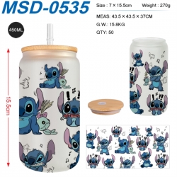 Lilo & Stitch Anime frosted gl...