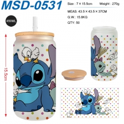 Lilo & Stitch Anime frosted gl...