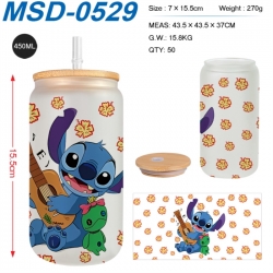 Lilo & Stitch Anime frosted gl...