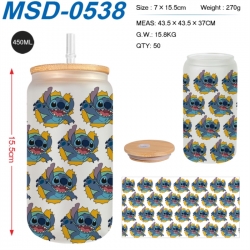 Lilo & Stitch Anime frosted gl...