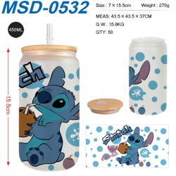 Lilo & Stitch Anime frosted gl...