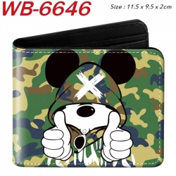 Mickey Animation color PU leat...