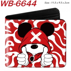 Mickey Animation color PU leat...
