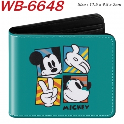 Mickey Animation color PU leat...