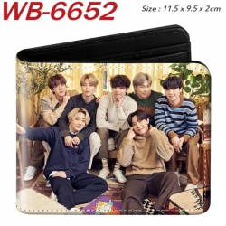 BTS Animation color PU leather...