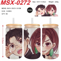 Dandadan Anime frosted glass c...