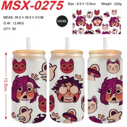 Dandadan Anime frosted glass c...