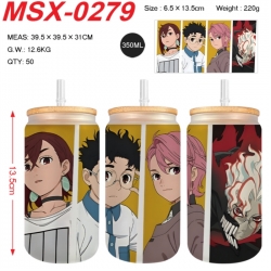 Dandadan Anime frosted glass c...