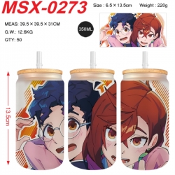 Dandadan Anime frosted glass c...