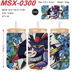 Hazbin Hotel Anime frosted gla...