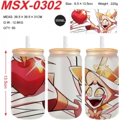 Hazbin Hotel Anime frosted gla...