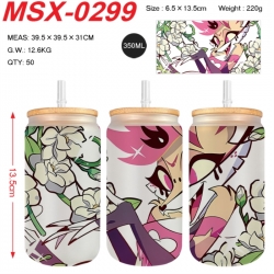 Hazbin Hotel Anime frosted gla...