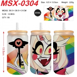 Hazbin Hotel Anime frosted gla...