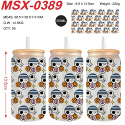 One Piece Anime frosted glass ...