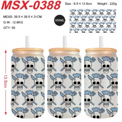 One Piece Anime frosted glass ...