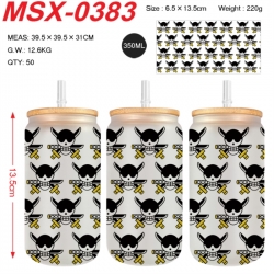 One Piece Anime frosted glass ...