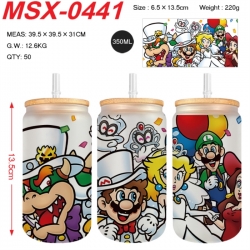 Super Mario Anime frosted glas...