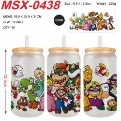 Super Mario Anime frosted glas...
