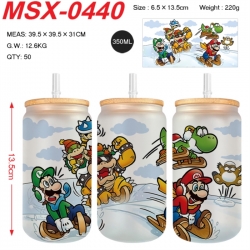 Super Mario Anime frosted glas...
