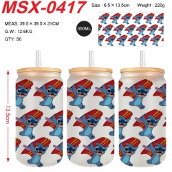 Lilo & Stitch Anime frosted gl...