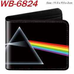 graphic Animation color PU lea...