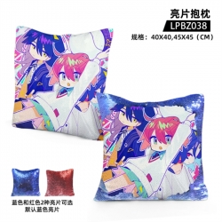Gundam Game glitter pillow 40x...