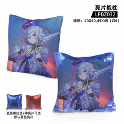 Arknights Anime sequin pillow ...