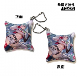 Hatsune Miku Game pillow keych...