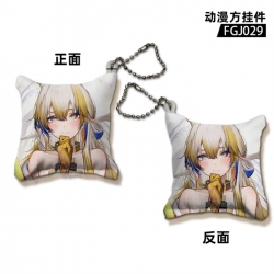 Arknights Game pillow keychain...