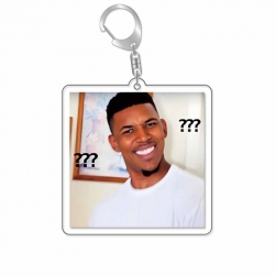 Emoticon Anime Acrylic Keychai...