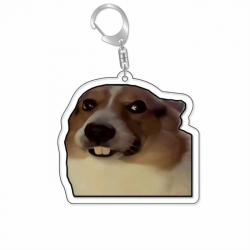 Emoticon Anime Acrylic Keychai...