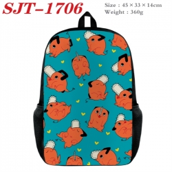 Chainsaw man Anime nylon canva...