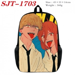 Chainsaw man Anime nylon canva...