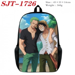 One Piece Anime nylon canvas b...
