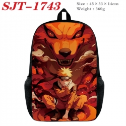 Naruto Anime nylon canvas back...