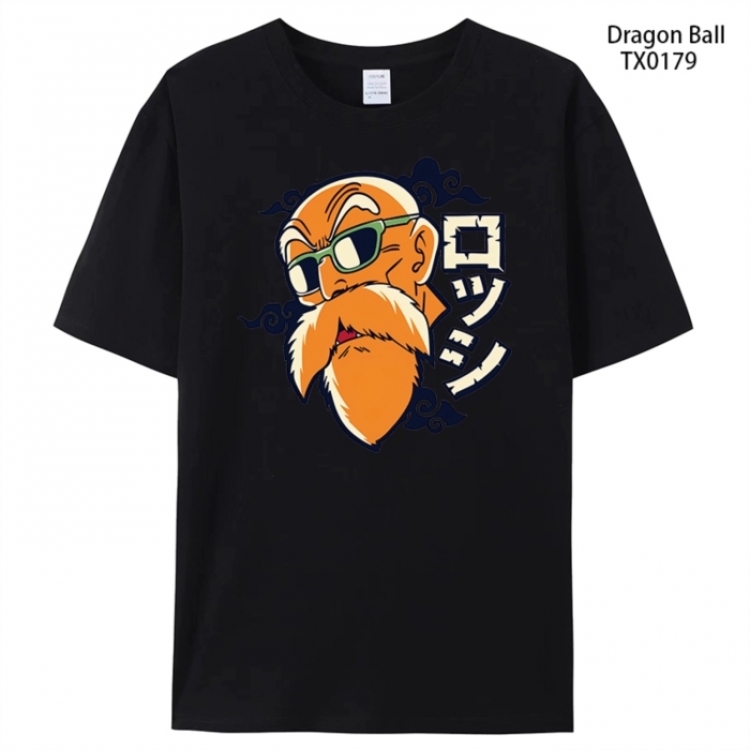 DRAGON BALL Anime peripheral printed pure cotton T-shirt from S to 4XL