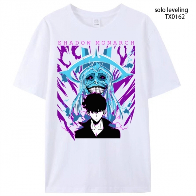 Solo Leveling:Arise Anime peripheral printed pure cotton T-shirt from S to 4XL
