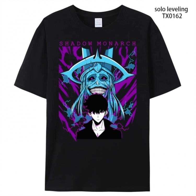 Solo Leveling:Arise Anime peripheral printed pure cotton T-shirt from S to 4XL
