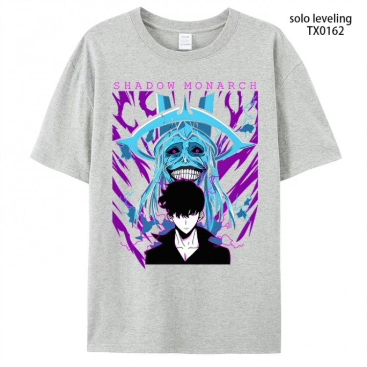 Solo Leveling:Arise Anime peripheral printed pure cotton T-shirt from S to 4XL