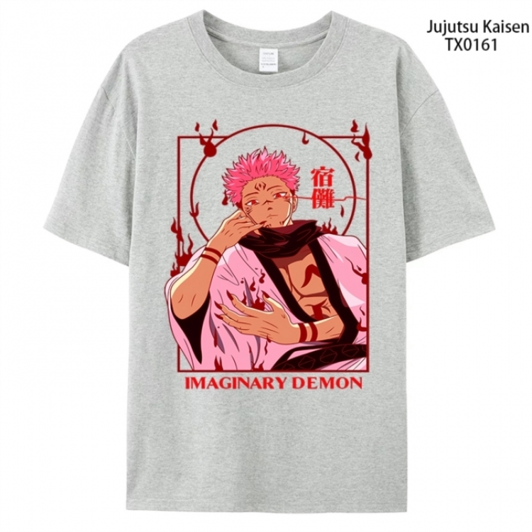 Jujutsu Kaisen Anime peripheral printed pure cotton T-shirt from S to 4XL