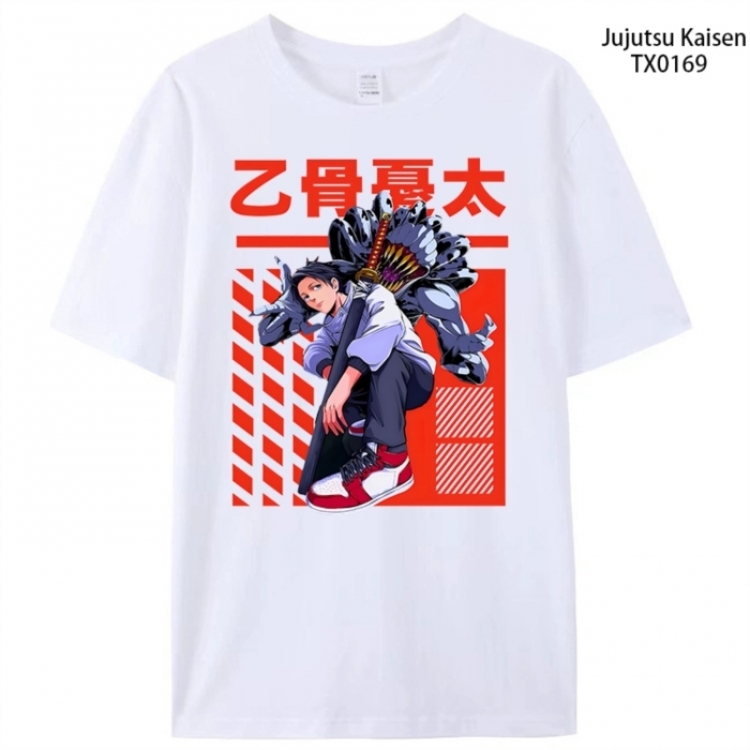 Jujutsu Kaisen Anime peripheral printed pure cotton T-shirt from S to 4XL