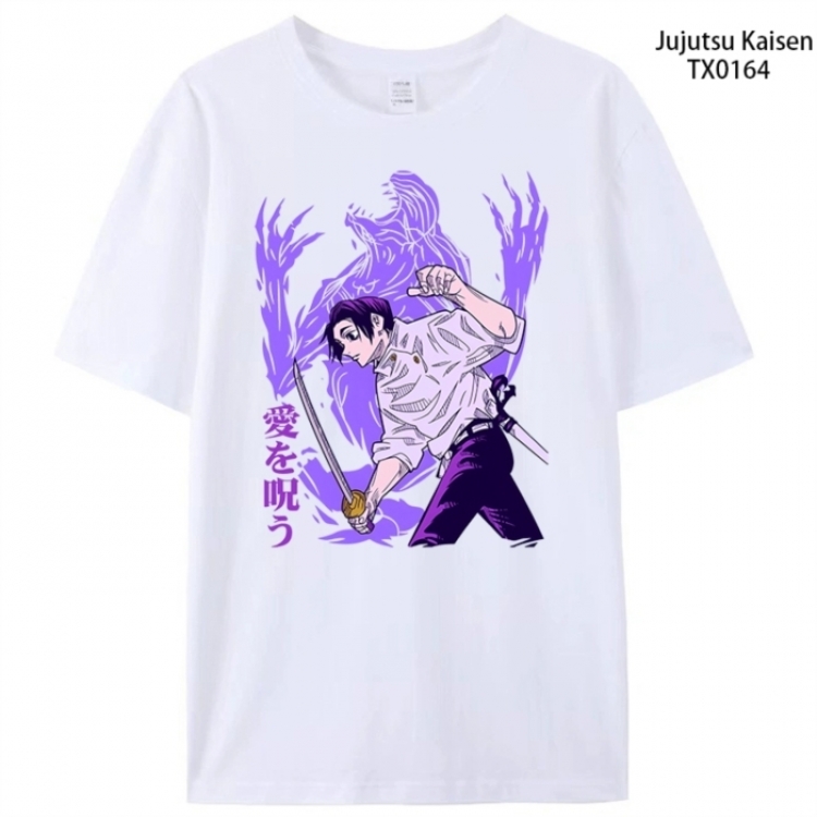 Jujutsu Kaisen Anime peripheral printed pure cotton T-shirt from S to 4XL