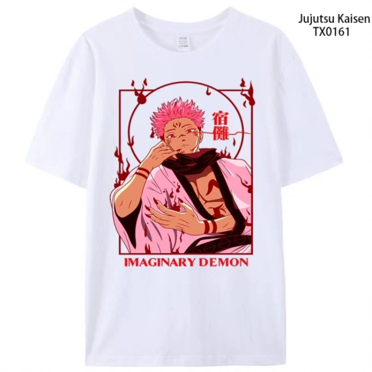 Jujutsu Kaisen Anime peripheral printed pure cotton T-shirt from S to 4XL