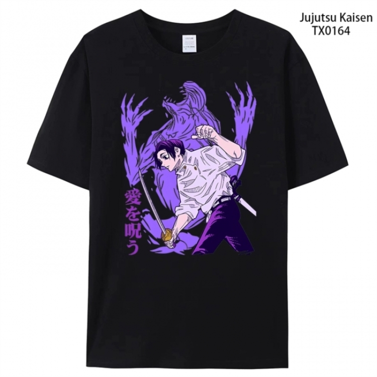 Jujutsu Kaisen Anime peripheral printed pure cotton T-shirt from S to 4XL