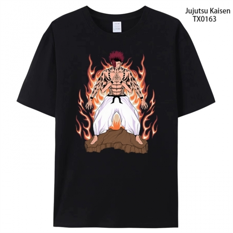 Jujutsu Kaisen Anime peripheral printed pure cotton T-shirt from S to 4XL